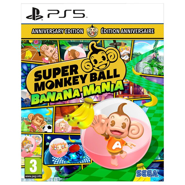 Super Monkey Ball Banana Mania Launch Edition PlayStation 5
