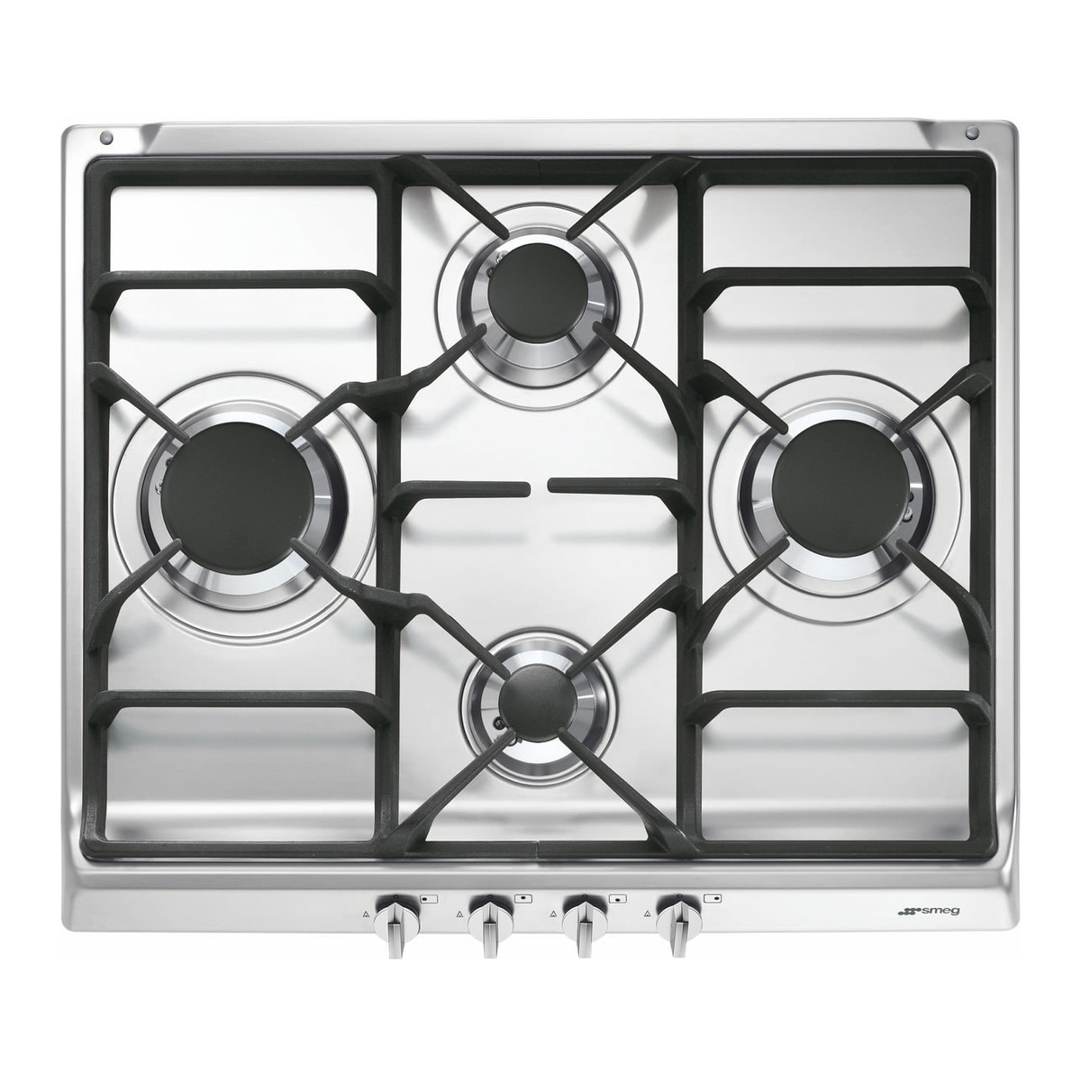 Smeg – Placa gas Smeg 4 quemadores – S60GHS.