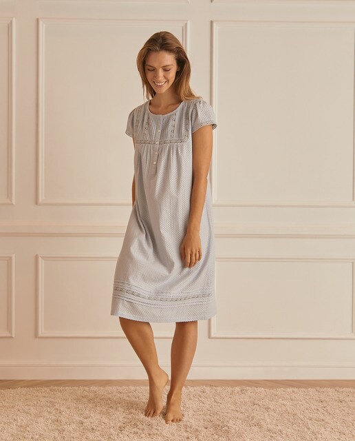 nuisette manche courte
