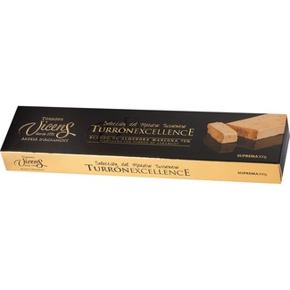 VICENS TURRON EXCELLENCE turrón blando de almendra marcona 70% IGP Turrón de Agramún tableta 300 g