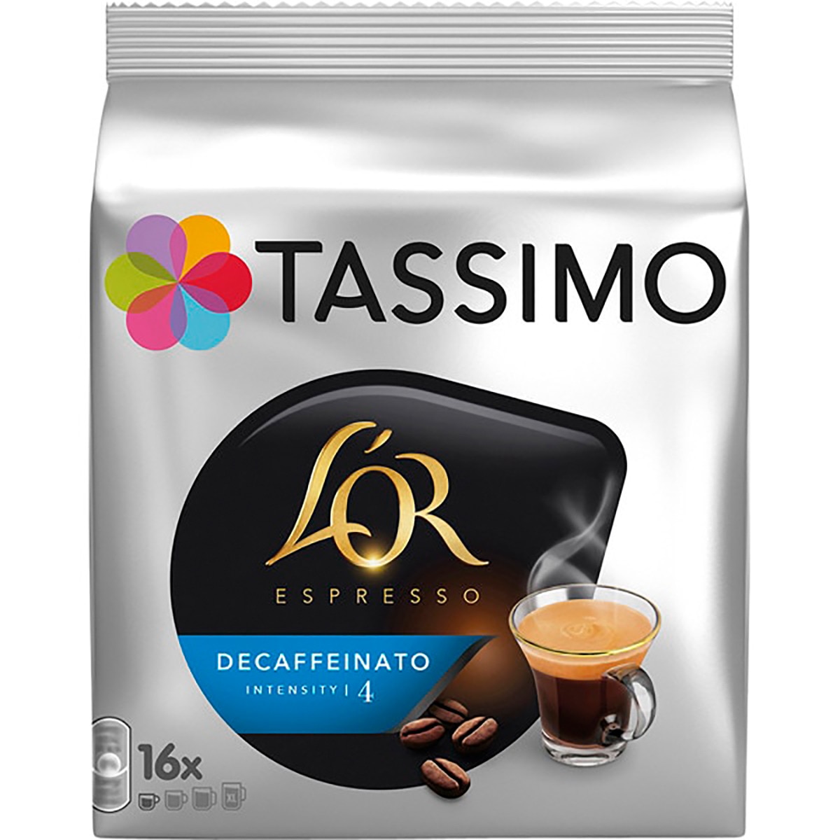 Tassimo - Bolsa De 16 Cápsulas L'Or Espresso Café Decafeinatto Intensidad 4 En Oferta Tassimo - Bolsa De 16 Cápsulas Tassimo L'Or Espresso Café Decafeinatto Intensidad 4.