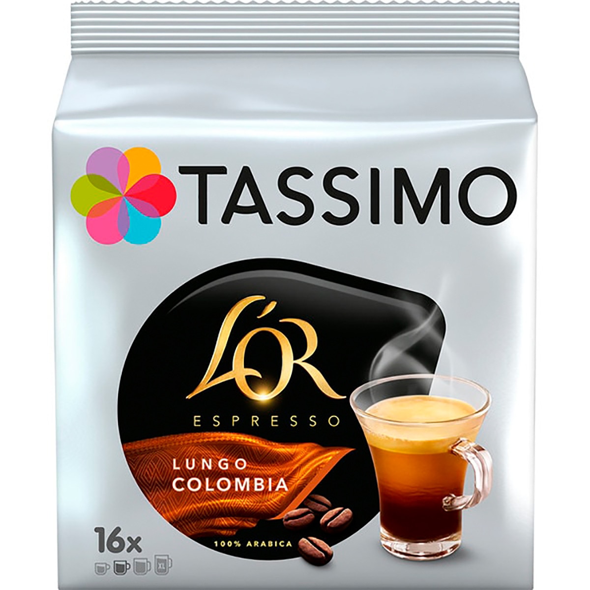Tassimo - Bolsa De 16 Cápsulas L'Or Espresso Café Lungo Colombia En Oferta Tassimo - Bolsa De 16 Cápsulas Tassimo L'Or Espresso Café Lungo Colombia.