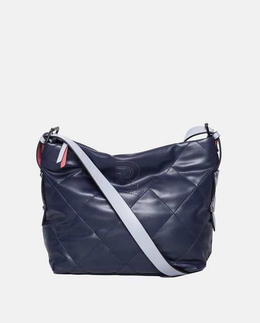 Blue crossbody bag with zip · Women's fashion · El Corte Inglés