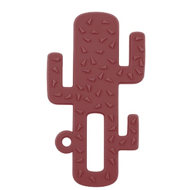 Imagem 0 de Mordedor Silicone Minikoioi Cactus Bourdeaux