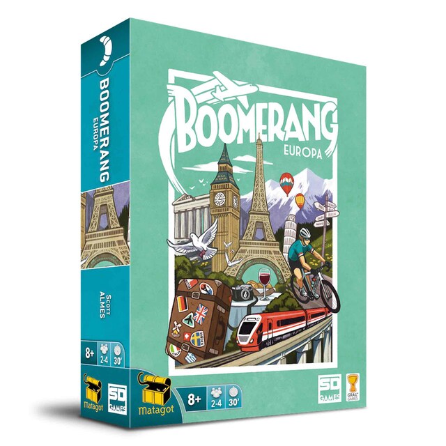 Juego De Cartas Boomerang Europa.