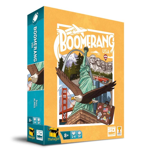 Juego De Cartas Boomerang USA.