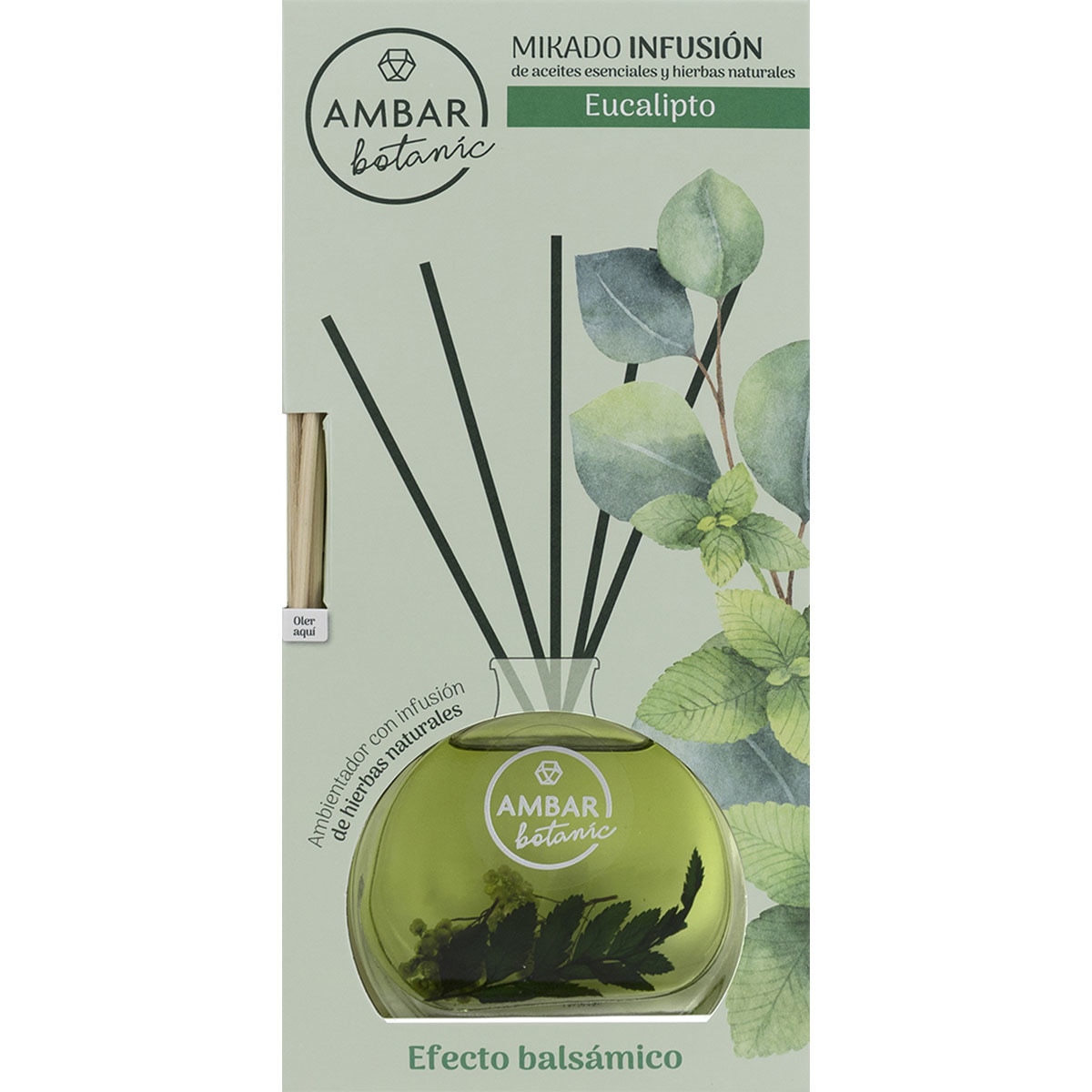Botanic eucalyptus scented air freshener reeds can 75 ml balsamic