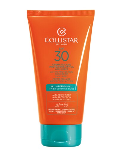 Crema Solar Proteccion Activa Cara Y Cuerpo, Spf 30+, 150 ml Collistar