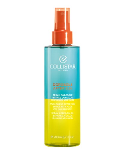 Spray After Sun Bi-Fase Con Aloe Absorcion Ultra Rapida 200 ml Collistar