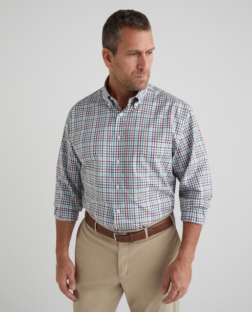 classic fit twill shirt