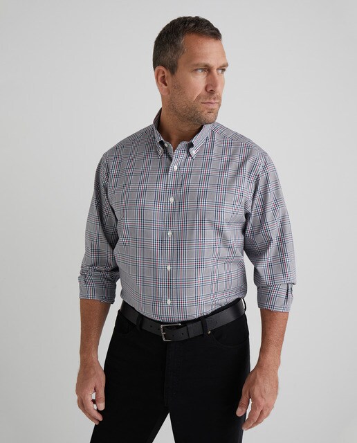 classic fit twill shirt