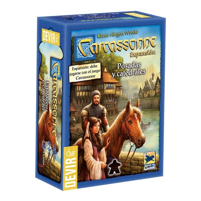 Juego De Mesa Carcassonne: Posadas Catedrales.