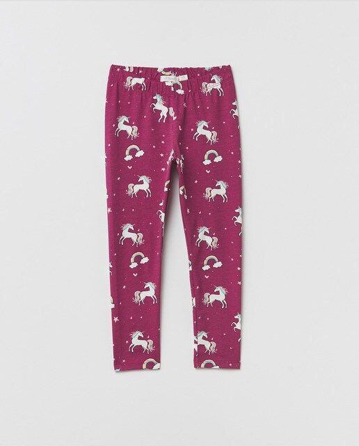 Girls' unicorn leggings · Children's 