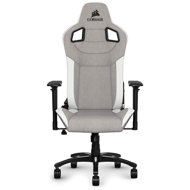 Silla Corsair Gaming T3 Rush Gris y Blanca