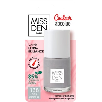 Miss Den Paris Verniz Cinzento Mineral Nº 138 embalagem 10 ml