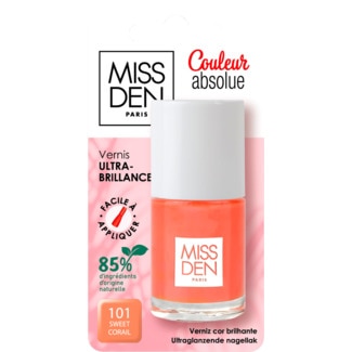 Miss Den Paris Verniz Sweet Coral Nº 101 embalagem 10 ml