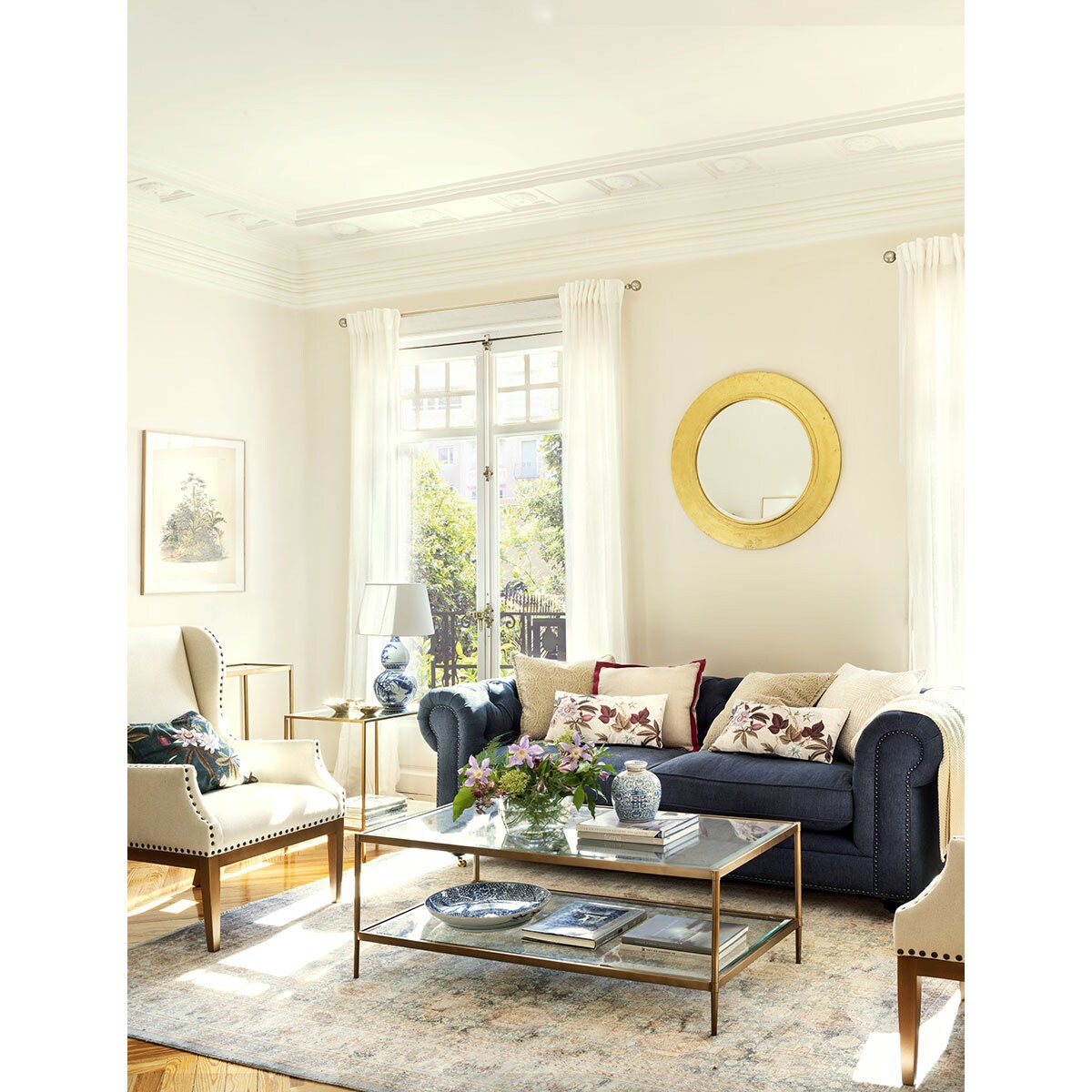 Vase bleu Qing El Corte Inglés · Maison · El Corte Inglés