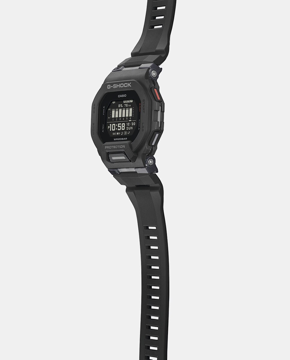 Relógio G-Shock Sports GBD-200-1ER de Plástico - Cinzento Grafite Cinzento-3