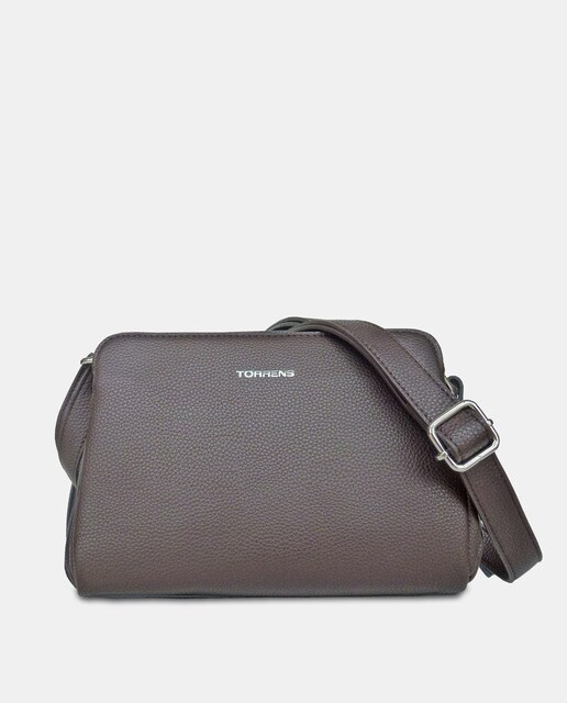 Medium dark brown crossbody bag with long adjustable strap · Women's  fashion · El Corte Inglés
