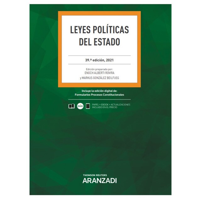 Leyes Políticas del Estado (Papel + e-book)