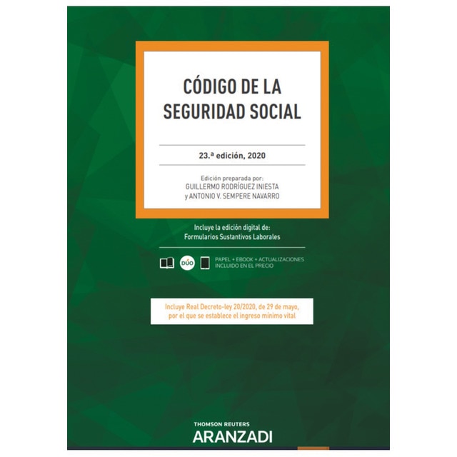 Código de la Seguridad Social (Papel + e-book)