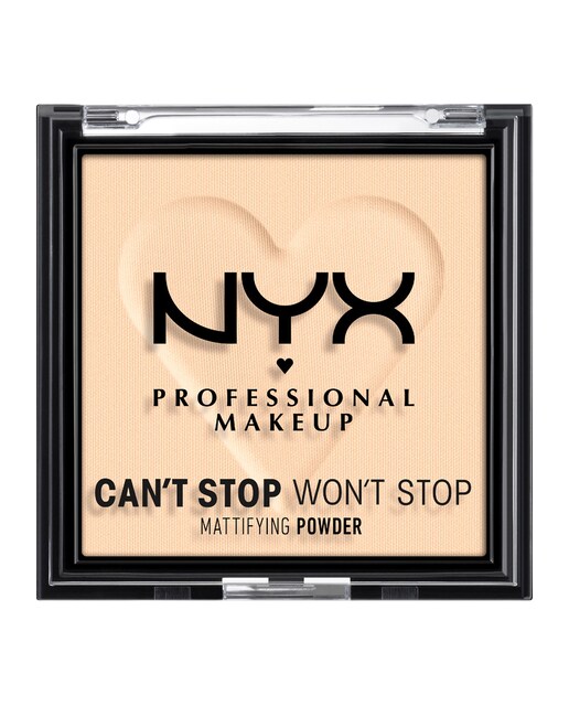 NYX Professional Makeup – Polvos matificantes profesionales Can´t stop Won´t stop NYX Professional Makeup.