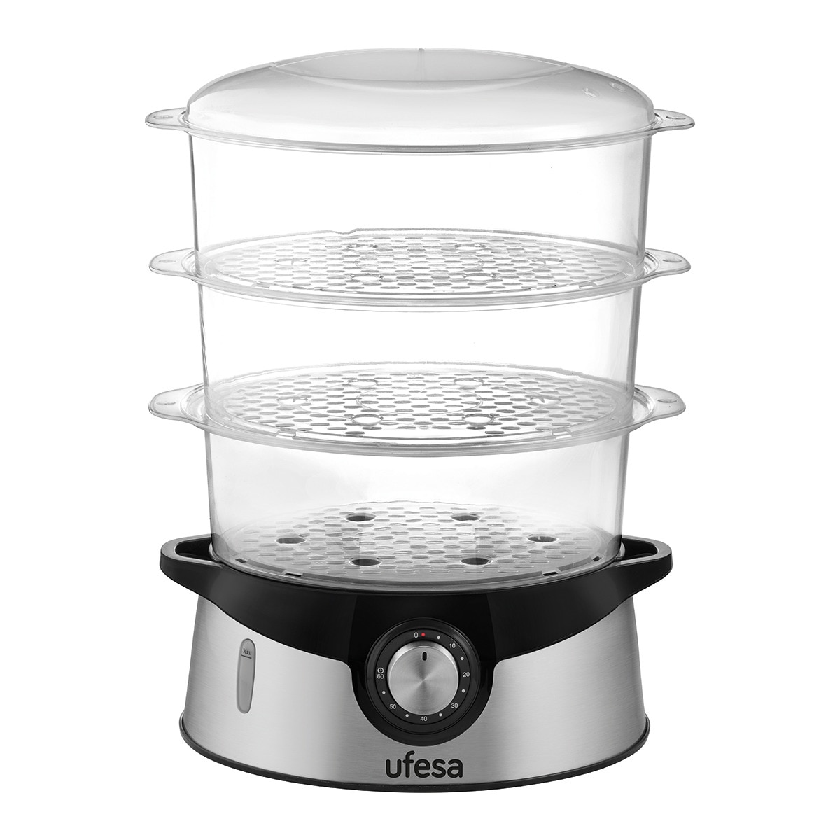 Ufesa – Vaporera Ufesa CV4000 Vaporino con 3 bandejas. ..