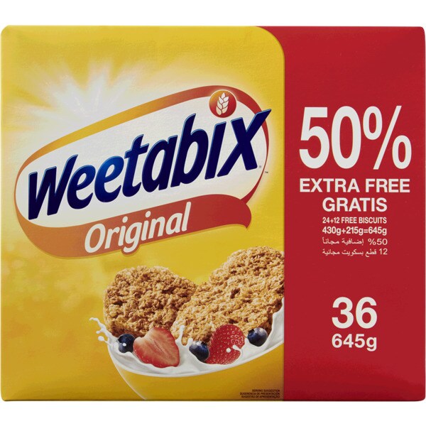 Cereais Original 50% Grátis embalagem 645 g