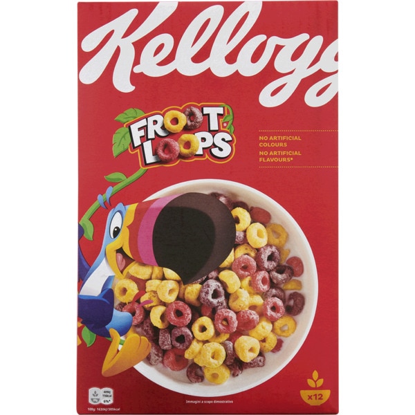 Cereais Froot Loops embalagem 375 g · Kellogg's · Supermercado El Corte  Inglés El Corte Inglés