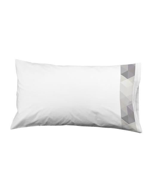 Fundas de almohada gris