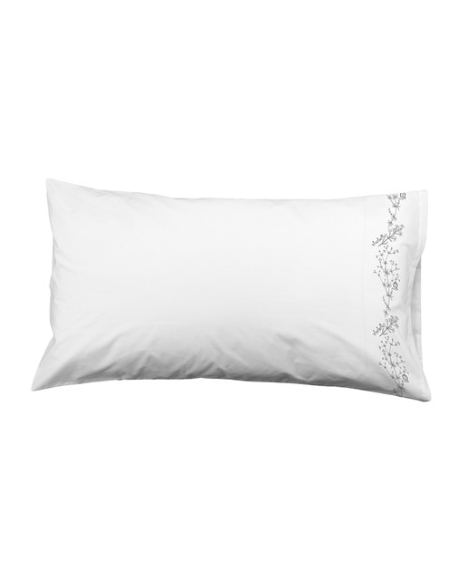 Fundas de almohada gris