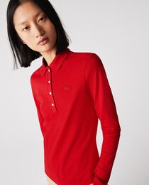 four button polo shirt