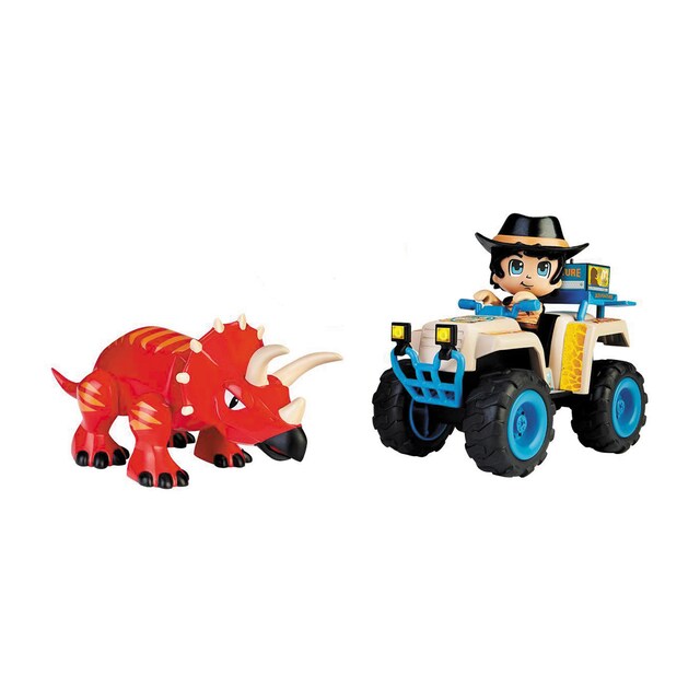Pinypon Action. Wild. Quad con Dino