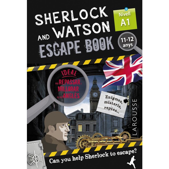 Sherlock & Watson. Escape book per repassar anglès. 11-12 anys (Tapa blanda)