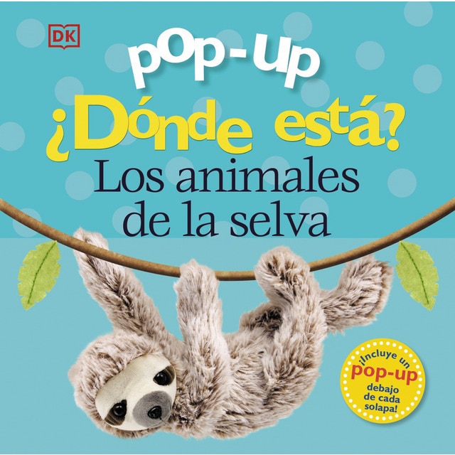 Pop-up. ¿Dónde está? Los animales de la selva (Tapa dura)