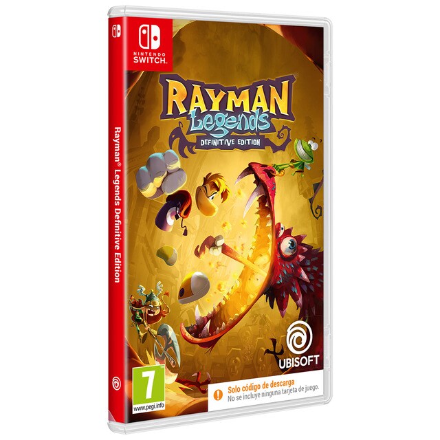 Rayman Legends Definitive edition code in box spa switch