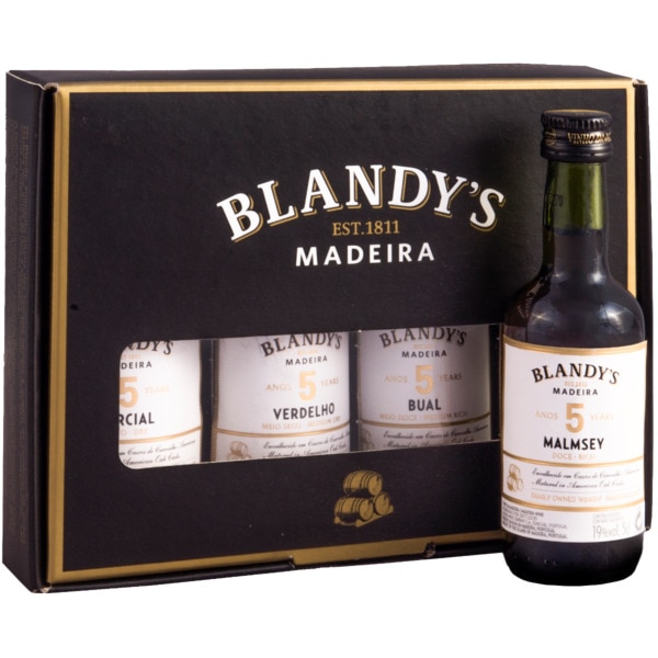 Vinho da Madeira Coleção de Miniaturas Pack 4 garrafa 5 cl