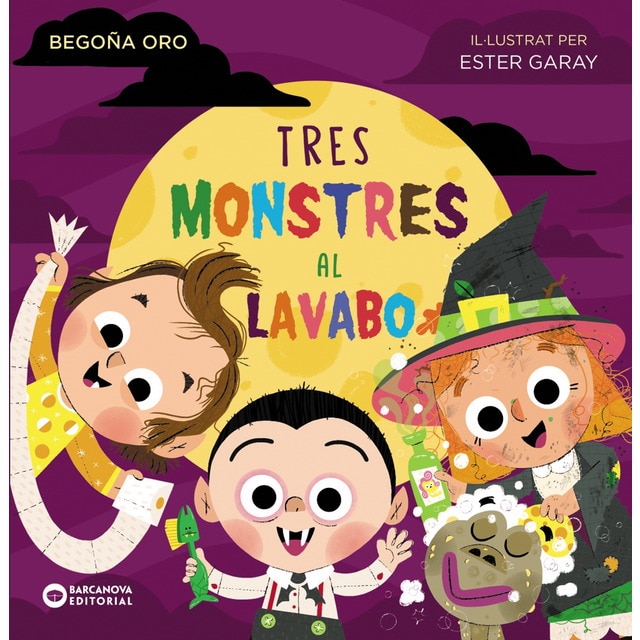 Tres Monstres al lavabo (Tapa dura)