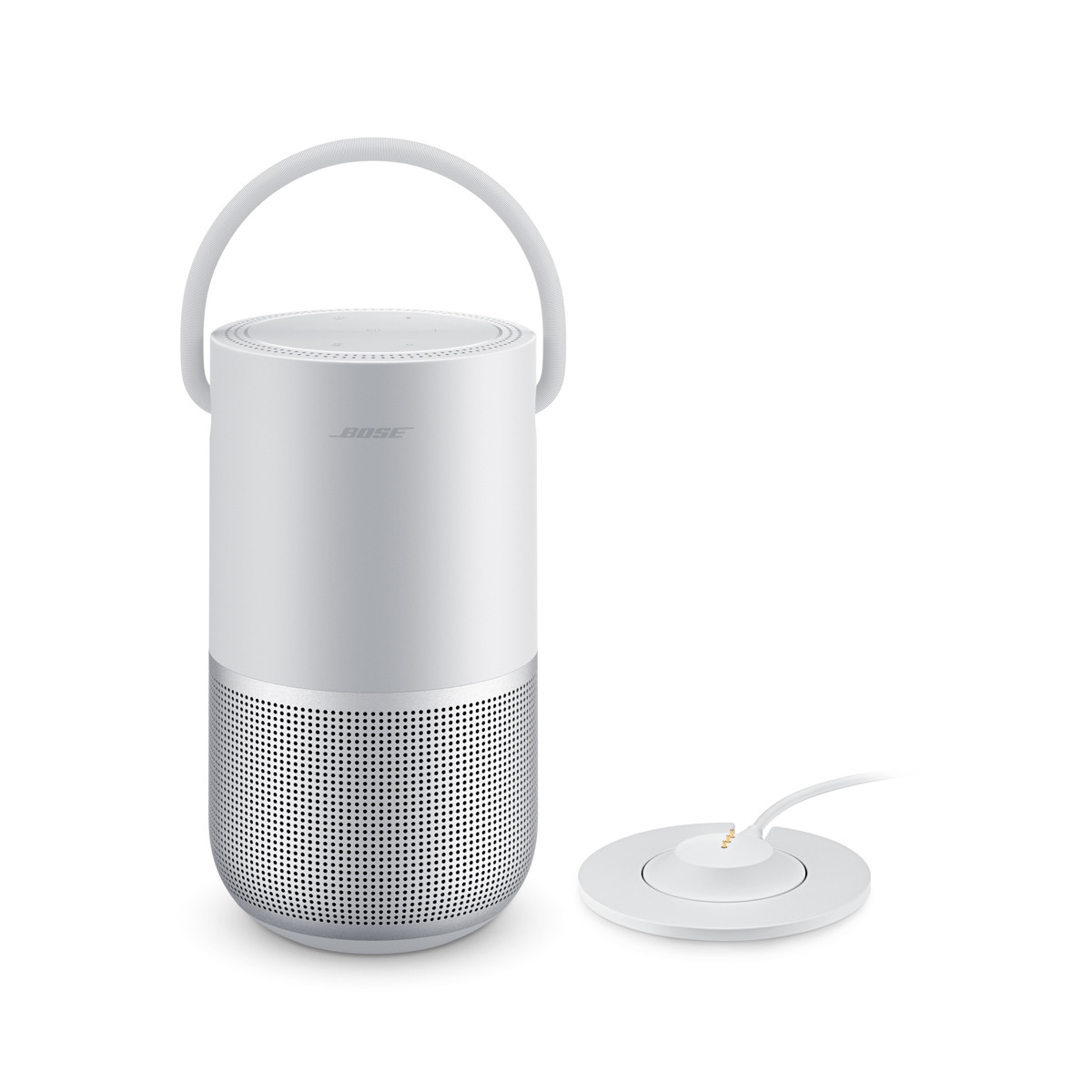 Bose - Base de carga para el altavoz Bose Home Portable plata.