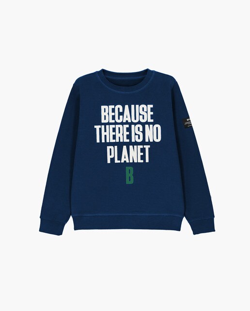 Sudadera de niño cuello redondo print en el pecho