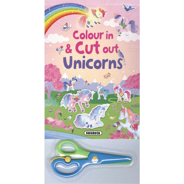 Colour in & Cut Out Unicorns