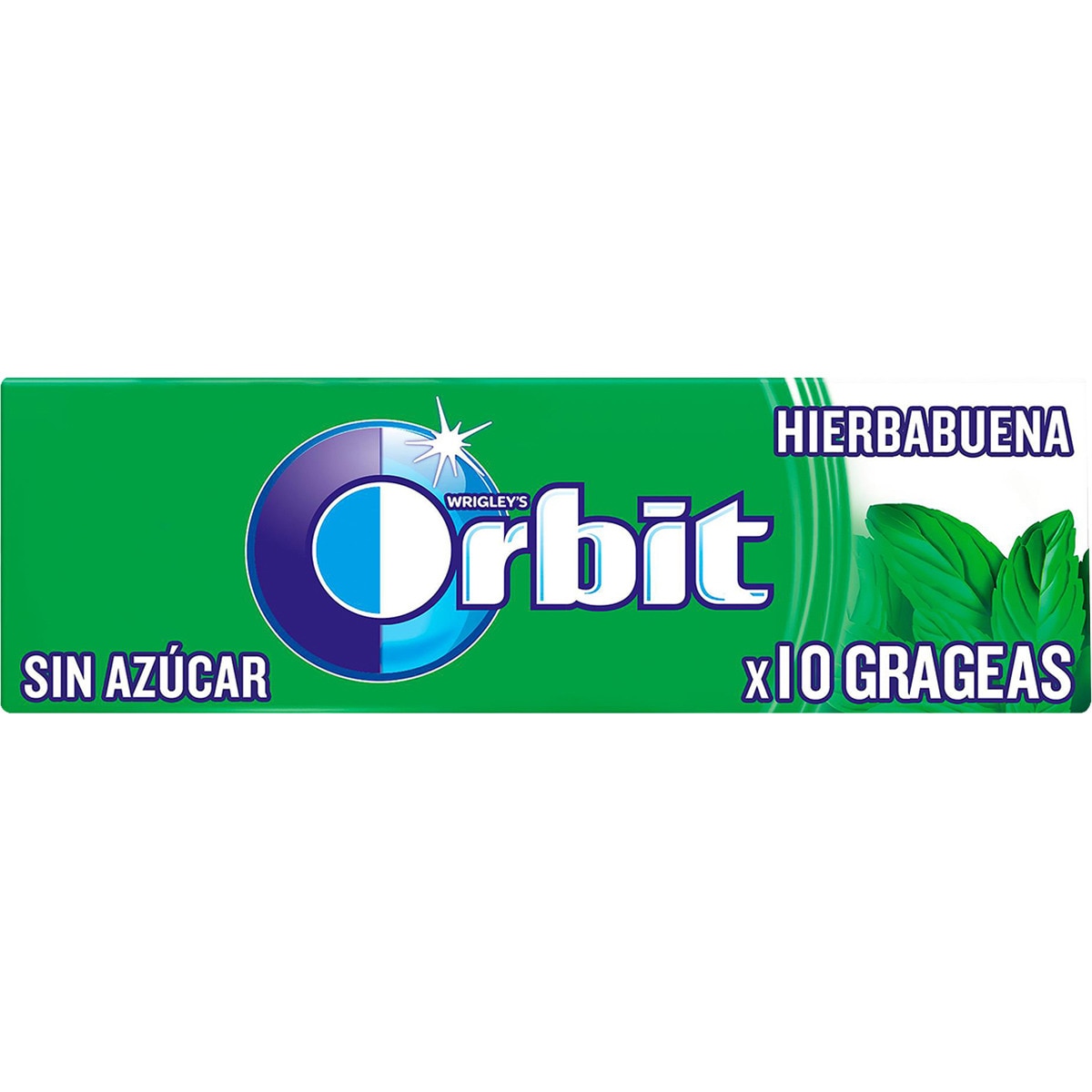 chicles con sabor a hierbabuena sin azúcar