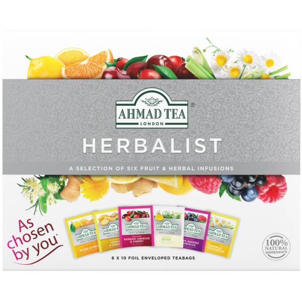 Infusão Seleção Herbalist embalagem 60 unidades
