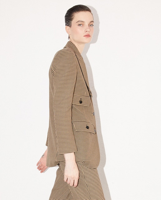 Women's houndstooth-check blazer · Women's fashion · El Corte Inglés