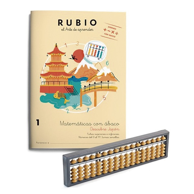 Pack Matemáticas con ábaco 1. Descubre Japón  (Tapa blanda)