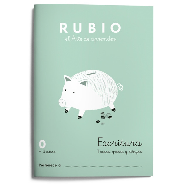 Escritura RUBIO 0 (preescritura) (Tapa blanda)