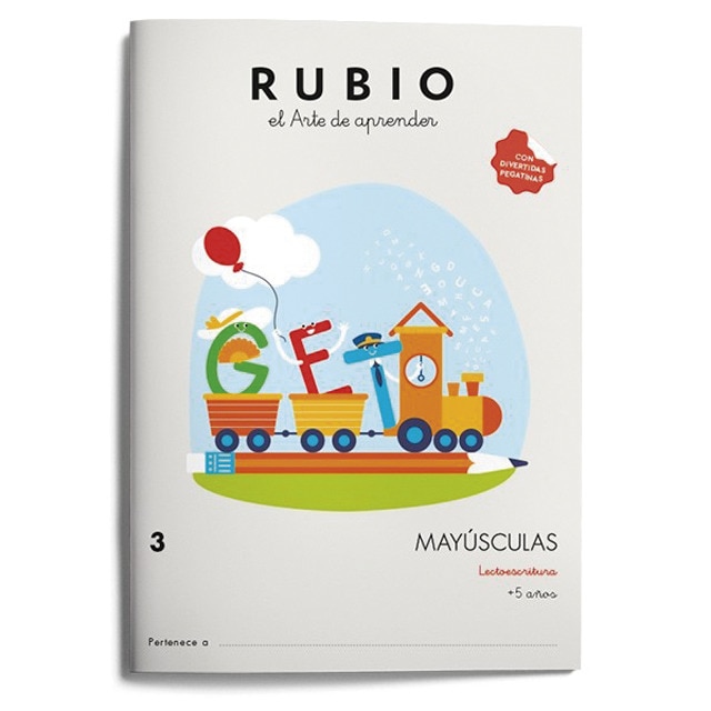 Mayúsculas RUBIO 3 (Tapa blanda)
