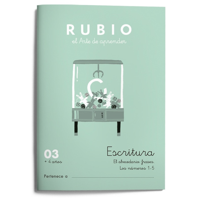 Escritura RUBIO 03 (Tapa blanda)