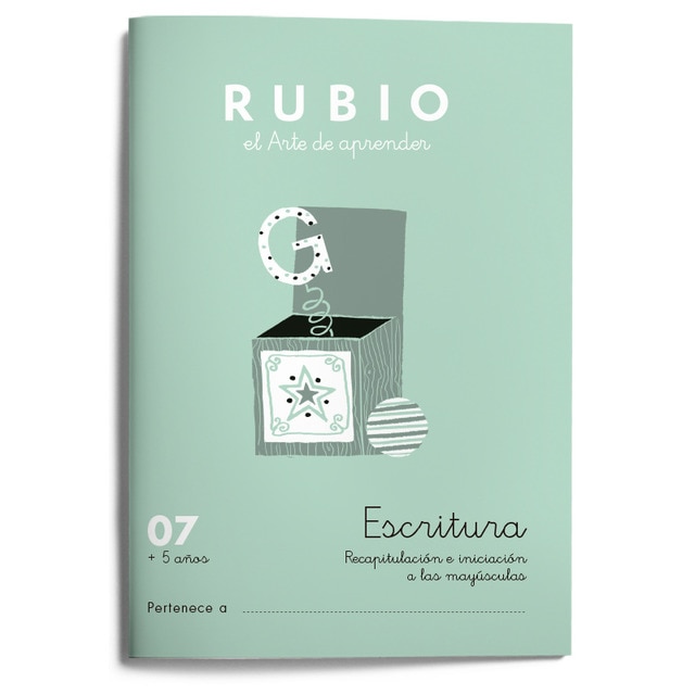 Escritura RUBIO 07 (Tapa blanda)