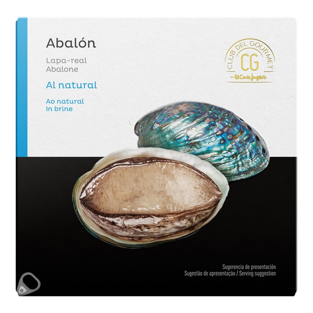 Abalón lapa-real al natural Club del Gourmet